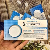 Que thử thai Quickstick combo 10 que hàng chính hãng Công Ty PHAMATECH sản xuất tại Hoa Kỳ
