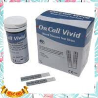 QUE THỬ TIỂU ĐƯỜNG ONCALL VIVID HỘP 25 TET CHÍNH HÃNG