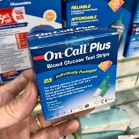 Que thử tiểu đường oncallplus hộp 25 que