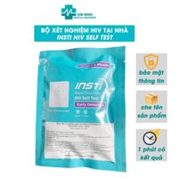 Que thử tự xét nghiệm HIV taị nhà- Insti HIV Self test date 2026