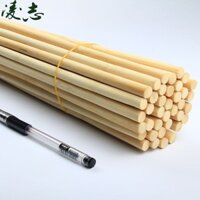 [Que tre dùng một lần] Que tre tháp khoai tây 5.0mm-10mm Xiên thịt lớn Mô hình thủ công Birage Que tre dày dài lớn Que tre rang dày