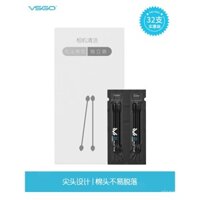 Que vệ sinh không bụi cao VSGO Micro, bộ dụng cụ vệ sinh máy ảnh DSLR, bộ chuyển đổi hot shoe, que vệ sinh thân máy, tai nghe điện thoại, que vệ sinh gắn ống kính máy ảnh