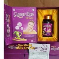Queen spa Hpgold giúp bổ thận nữ, dưỡng thận, nám da, sạm da ích huyết, tăng cường nội tiết tố nữ, kinh nguyệt không đều