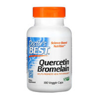 Quercetin Bromelain Doctor’s Best 180 viên – Viên uống hỗ trợ phòng ngừa gút