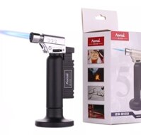 Quẹt Khò Bật Đánh Lửa g.a AT-600 Khò Để Bàn 1 Tia Vỏ Kim Loại. Đầu khò gas Aomai - Đầu khò Aomai