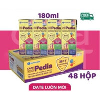 (Quét mã )Thùng 48 hộp 180ml sữa Nutricare Care 100 Pedia. 36 tỷ lợi khuẩn tiêu hóa khỏe, tăng cân và chiều cao