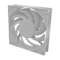 Quiet Cooling Case Fan 12cm120mm DIY 4-Pin for Computer Case Mining Rig - White