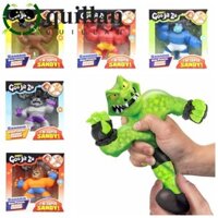 Quillan Goo Jit Zu Games Bóp, Động Vật Cao Su Người Cá Sấu Siêu Anh Hùng Đồ Chơi Co Giãn, Siêu Co Giãn Nhân Vật Hành Động Rồng Khỉ Sư Tử Chơi Tương Tác