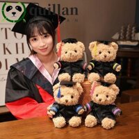 Quillan Tốt Nghiệp Gấu Bông, Hoạt Hình Bác Sĩ Mũ Gấu Búp Bê, Quà Tặng Trẻ Em Với Tua Rua Mềm Đồ Chơi Sang Trọng Sinh Viên Tốt Nghiệp Lễ Kỷ Niệm