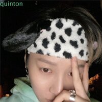 Quinton 101 Dây buộc tóc chó đốm, Băng đô chó con hoạt hình lông xù, Sáng tạo ngọt ngào sang trọng Mũ nón cho chó dễ thương Công viên giải trí