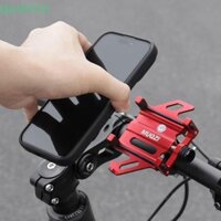 Quinton 360° Giá đỡ điện thoại xe đạp xoay được, Tay lái năm vòng Giá đỡ điện thoại di động xe đạp, Giá đỡ điện thoại di động xe đạp ổn định chống trượt CNC cho điện thoại di động 4.5-7.0 "MTB