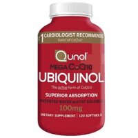 Qunol Mega Coq10 Thuốc tim mạch Panthenol 100 mg 120 viên-Shop