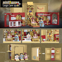 Quốc sắc thiên hương - Mô hình Lego Tam Quốc - Tam Quốc Lego Minifigure
