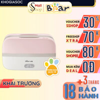 [Quốc tế] Hộp cơm điện Bear Chính hãng 3 ngăn, cầm tay đa năng nắp kín chống tràn DFH-B10J2 - SSHOP OFFICIAL