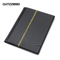 Qutzzmnd Bộ sưu tập tiền xu xu xu sách bìa sách sưu tập tiền album túi tiền trang đựng sách xu