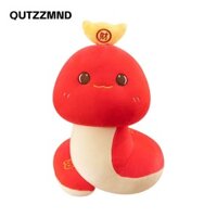 Qutzzmnd Búp Bê Rắn Lông Tơ, Búp Bê Nhồi Bông Rắn Hoạt Hình Sang Trọng, Gối Ngủ 23CM