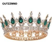 Qutzzmnd Nữ Tiara, Sinh Nhật Prom Cosplay Vương Miện Nữ Hoàng, Thời Trang Cô Dâu Cuộc Thi Pha Lê Cưới Tiara Cho Tiệc Công Chúa