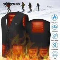 Qutzzmnd Sưởi Ấm Áo Khoác Nữ Mùa Đông USB Ấm Lên Vải