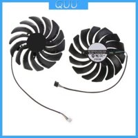 Quu 4Pin 12V GPU Quạt Làm Mát Cho MSI RTX 3070 3060 3060Ti VENTUS 2X OC Card Đồ Họa Quạt Làm Mát PLD10010S12HH