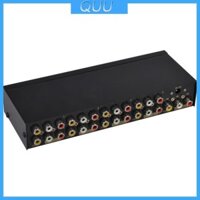 Quu 8 chiều Composite RCA AV Splitter 1X8 Video 1 trong 8 ra Splitter Nhà phân phối HDTV