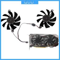 Quu 80mm 4 Pin VGA Quạt Đồ Họa Card Làm Mát Cho Radeon RX 580 RX RX5500 Làm Mát