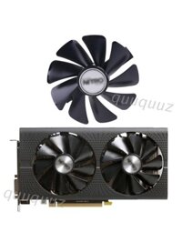 Quu 95mm CF1015H 12D FDC10U12S9-C Quạt Làm Mát Thay Thế Cho Sapphire NITRO RX580 RX480