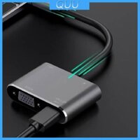 Quu Hai Trong Một Hub Docking Hub TYPEC Sang VGA Splitter Nối Dài Cho Laptop Docking Station Loại USB