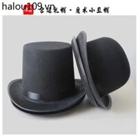 Quý Ông Top Nón Đen Mũ Ma Thuật Anh Cao Cấp Mũ Nam Retro Pháp Anh Sherlock Holmes Thám Tử Nỉ Nón