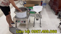 Quy Trình Làm Bánh Cuốn Khép Kín Với Bộ Đôi Nồi Tráng Điện Và Máy Nghiền Nước