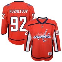 Qy NHL Washington Áo Thun Thể Thao Tay Dài In Hình Cầu Thủ Kuznetsov Kích Thước Lớn Cho Fan Hockey