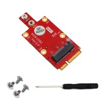 R * cho M 2 cho Key B sang Mini PCI-E Bộ chuyển đổi kép cho thẻ SIM NANO Sl