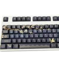R * Dawns Chủ Đề Keycaps PBT Nhuộm Thăng Hoa Hồ Sơ Chính Hãng Keycap Cho 60 80 61 64 68 75 87 Bàn Phím Cơ