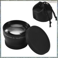 [R M O P] Ống kính tele phóng đại 52mm 2X cho máy ảnh ống kính AF-S 18-55mm 55-200mm