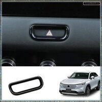 [R M O P] Vỏ công tắc nút đèn cảnh báo nguy hiểm ô tô cho Vezel -V 2021 2022 Gloss Black