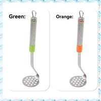 [R Q M U] 2 Máy ép tỏi bằng thép không gỉ Khoai tây Thịt viên Dụng cụ nhà bếp Máy nghiền thủ công đa chức năng