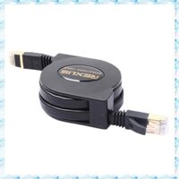 [R Q M U] Cáp LAN REXLIS 5FT Cat7 RJ45 Cáp Ethernet có thể thu vào có thể điều chỉnh Cáp mạng Internet phẳng cho bộ định tuyến máy tính Laptop