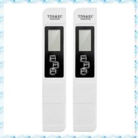 [R Q M U] Máy đo TDS Máy kiểm tra nước kỹ thuật số Máy đo 0-14 PH kỹ thuật số 0-9990ppm TDS & EC LCD Độ tinh khiết nước Bộ lọc bể cá PPM