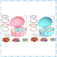 [R Q M U] Máy xâu chuỗi hạt Spinner cho vòng tay Làm quà tặng cho bé gái Đất sét điện có và vòng tay ren