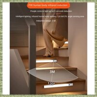 (R Q S E) Dưới Đèn Tủ Sạc Dưới Đèn Tủ 3 Nhiệt Độ Màu Có Thể Điều Chỉnh Độ Sáng Cho Phòng Ngủ, Hành Lang, Cầu Thang