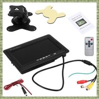 (R Q S E) Mini TV 7 Inch HD Màn hình 800X480 Màn hình LCD ô tô di động trên DVD / CMMB Hai đầu vào cho ô tô hành khách, xe tải