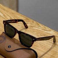 R Rayban Wayfarer rb2140glass tròng kính rùa màu trong suốt