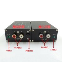 R RCA-2 Bộ cách ly âm thanh Bộ khử âm thanh dòng điện 3,5 mm Bộ lọc đồng tròn Bộ lọc giảm tiếng ồn Thiết bị chống nhiễu