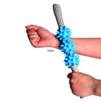 R RSQ-Hardness 3 Máy Mát Xa Bóng Yoga Thư Giãn Cơ Massage Con Lăn Thể Dục Gear Máy Mát Xa Plantar Bánh Xe Fascia Stick