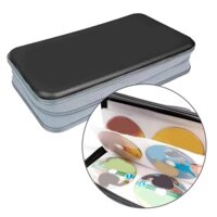 R * Tay áo CD lớn với dung lượng 80 Hộp đựng đĩa đáng tin cậy Hộp sắp xếp di động Hộp CD Túi đựng đĩa Hộp Album