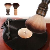 R * Vinyl Ghi Bàn Chải Làm Sạch Máy Ghi Âm Tay Cầm Mềm Bụi Chà Chống Tĩnh Điện Bàn Xoay Miếng Lót Bàn Chải Sợi Carbon