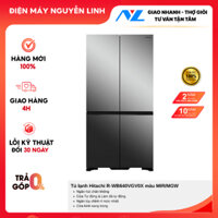 R-WB640VGV0X - GIAO MIỄN PHÍ - Tủ Lạnh 4 Cánh  HITACHI R-WB640VGV0X (MIR/MGW) 569L