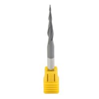 R0.5 * D6 * 30.5 * 75L-Flute HRC55 Côn Bóng Mũi End Mill CNC Mũi Khoan Bit Dụng Cụ