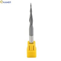 R0.5 * D6 * 30.5 * 75L-Flute HRC55 Côn Bóng Mũi End Mill CNC Mũi Khoan Bit Tool [chamer]