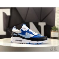 R10t NK air Max 90 giày đế bằng dành cho nữ đệm khí retro Giày đệm khí nữ ci5646-200