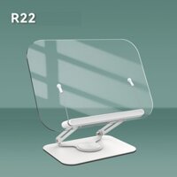 R22, R21 Giá kê đọc sách đỡ ipad laptop Digimix mẫu thiết kế trong suốt độc đáo, chỉnh độ cao, xoay 360 độ.